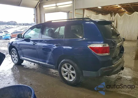 2012 Toyota Highlander Base z USA, uszkodzony, nr VIN 5TDZK3EHXCS070334